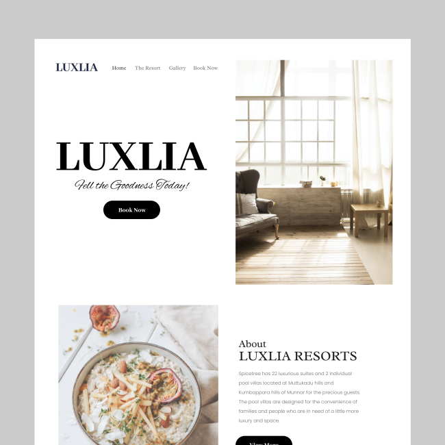 LUXLIA- Resorts
