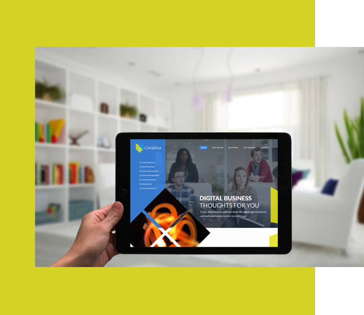 Agency Web UI Design
